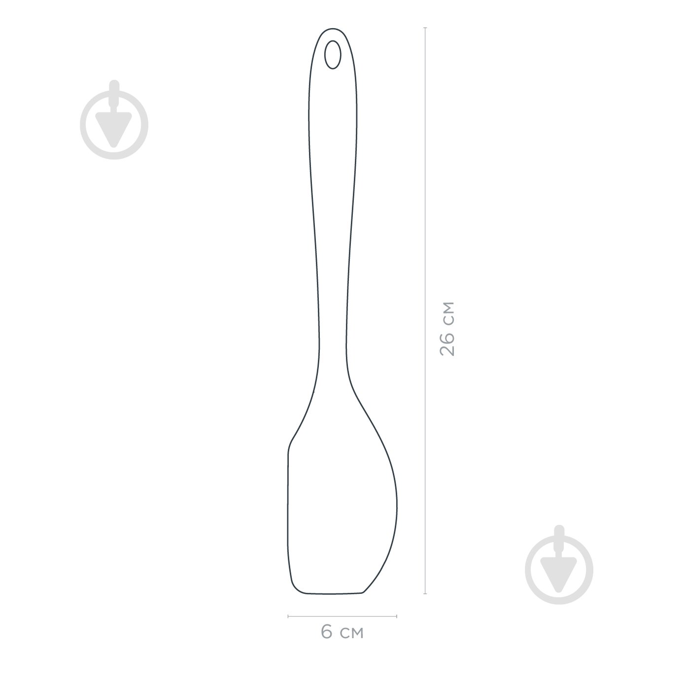 Лопатка кухонная Vinzer Culinary 50668 - фото 2 Лопатка кухонная Vinzer Culinary 50668 - фото 2