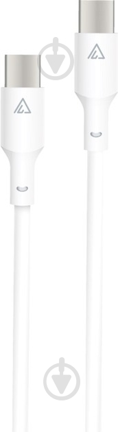 Кабель Acclab PwrX 60W Type-C to Type-C 1,2 м белый (1283126559563) - фото 1 Кабель Acclab PwrX 60W Type-C to Type-C 1,2 м белый (1283126559563) - фото 1