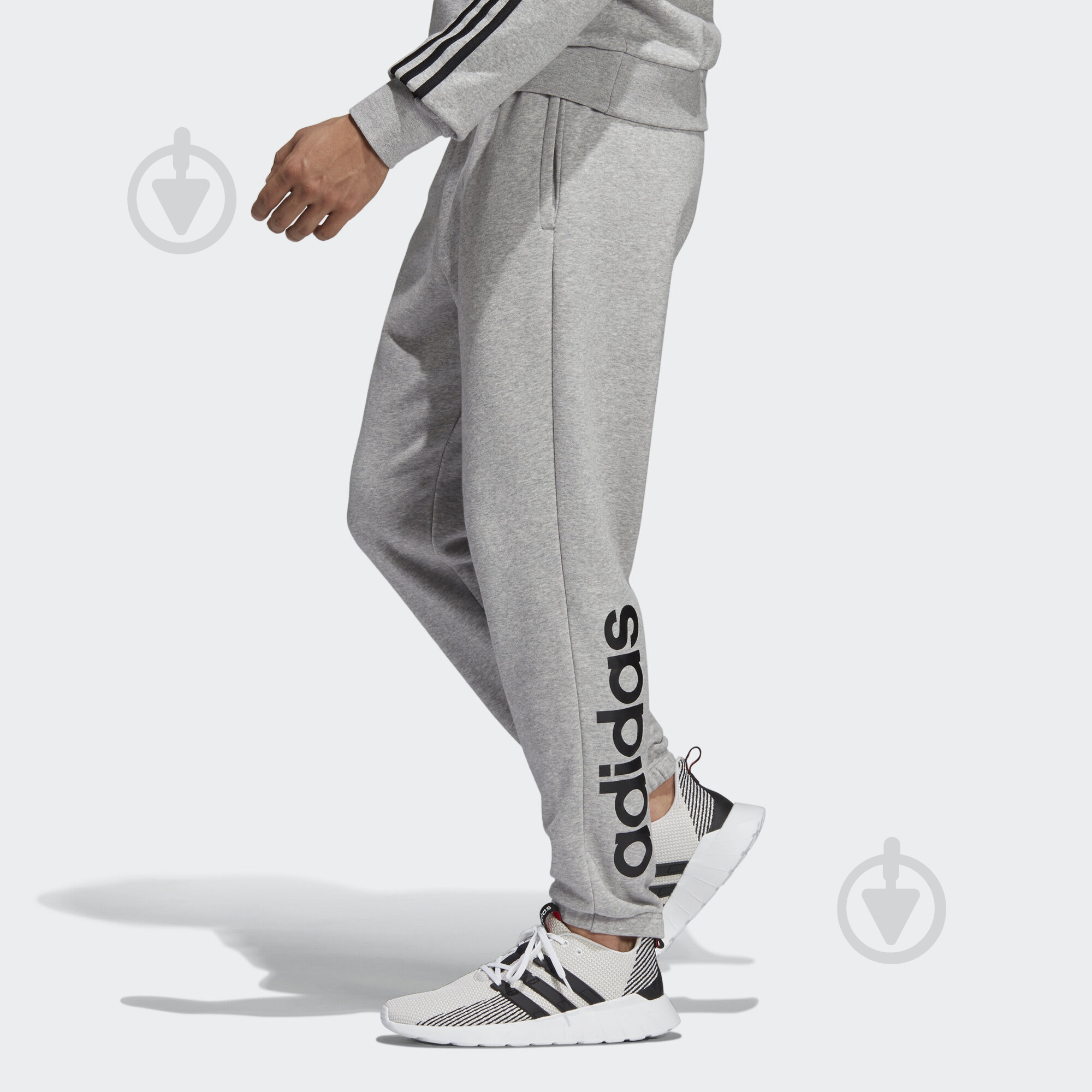 Штани Adidas E LIN T PN FT DU0396 р. XL сірий - фото 4 Штани Adidas E LIN T PN FT DU0396 р. XL сірий - фото 4