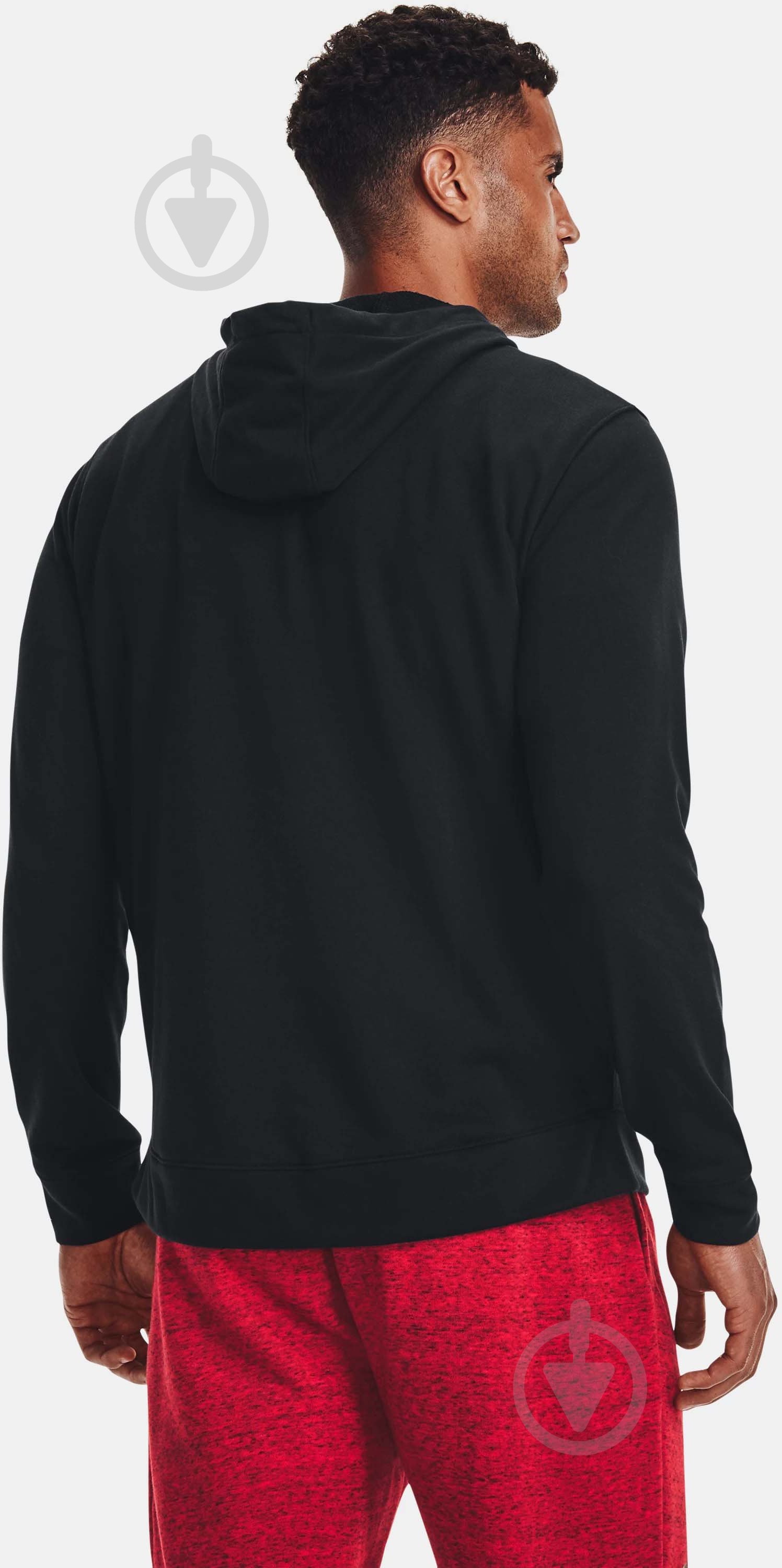 Джемпер Under Armour RIVAL TERRY LC FZ 1370409-001 р. XL чорний - фото 2
