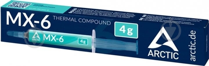 Термопаста Arctic MX-6 4 г (ACTCP00080A) - фото 2 Термопаста Arctic MX-6 4 г (ACTCP00080A) - фото 2