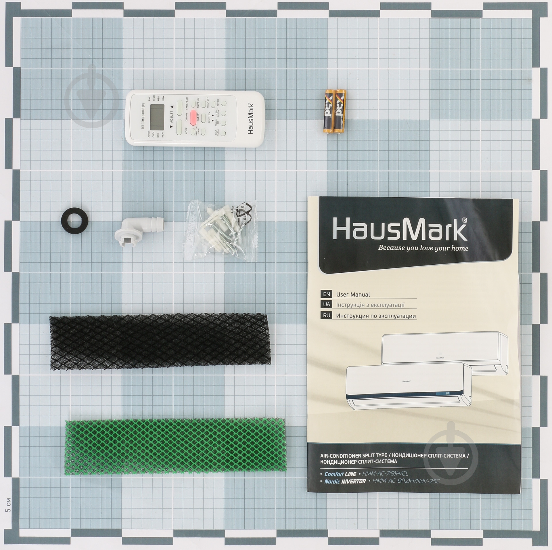 Кондиционер HausMark HMM-AC-7H/CL - фото 4 Кондиционер HausMark HMM-AC-7H/CL - фото 4