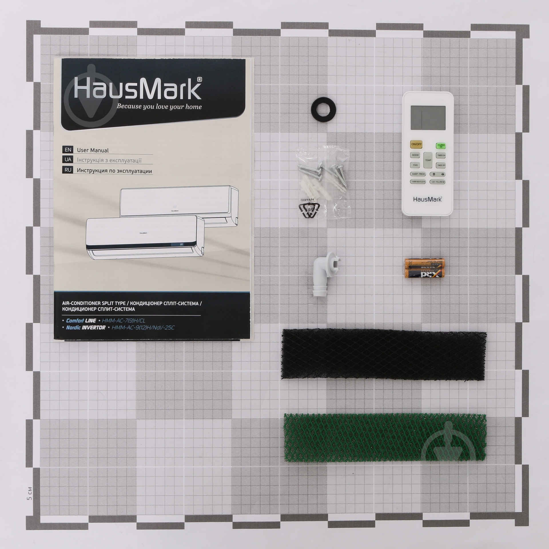 Кондиционер HausMark HMM-AC-9H/NDI/-25С - фото 5