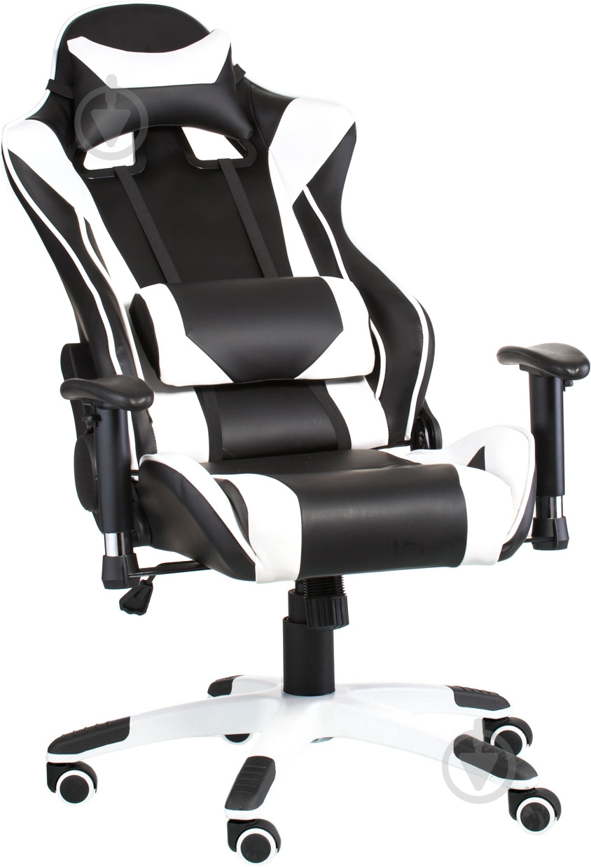 Кресло Special4You ExtremeRace E4770 черный/белый - фото 16