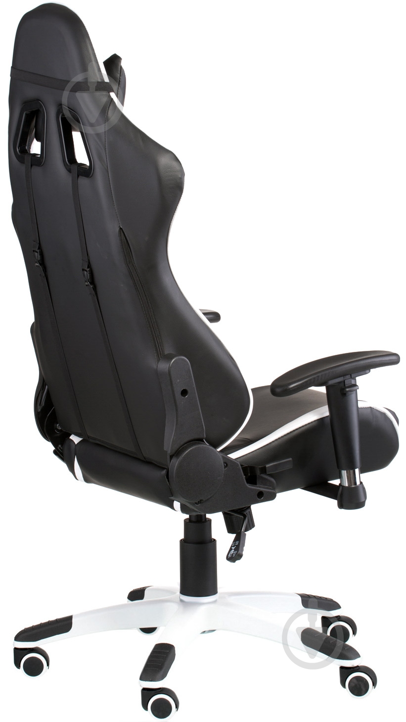 Кресло Special4You ExtremeRace E4770 черный/белый - фото 7