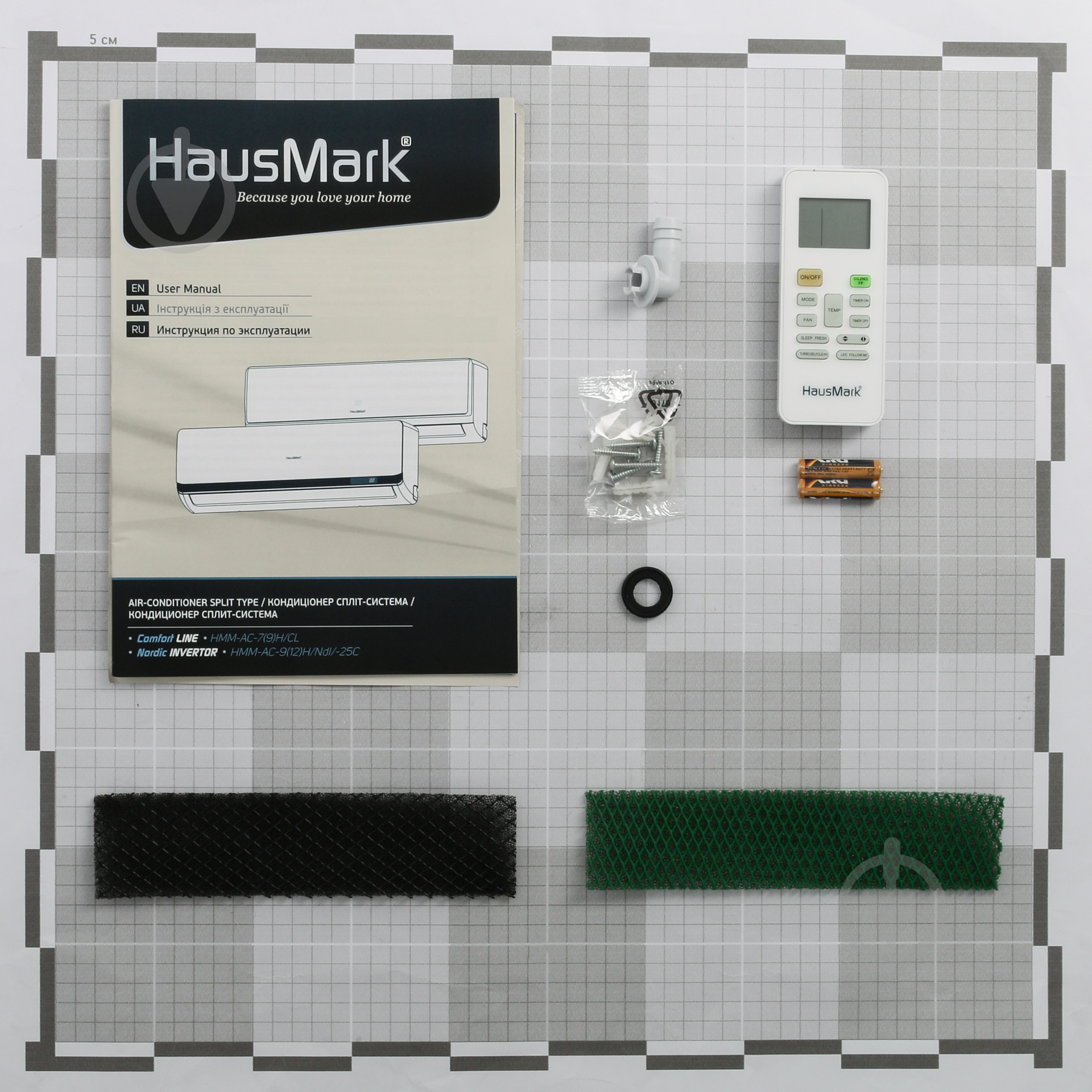 Кондиционер HausMark HMM-AC-12H/NDI/-25С - фото 8