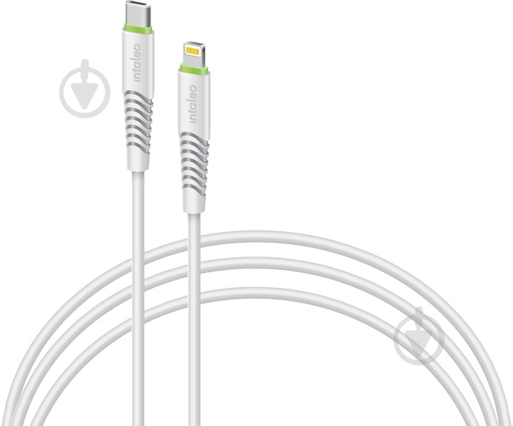 Кабель Intaleo CBFLEXTL0 Type-C to Lightning 20W 0,2 м белый (1283126580024) - фото 1 Кабель Intaleo CBFLEXTL0 Type-C to Lightning 20W 0,2 м белый (1283126580024) - фото 1