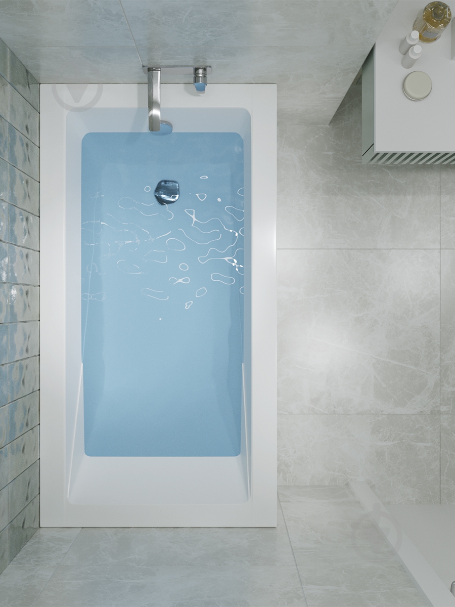 Ванна акриловая Helmken Rivana 23095001 119,5х69,5 см - фото 11 Ванна акриловая Helmken Rivana 23095001 119,5х69,5 см - фото 11