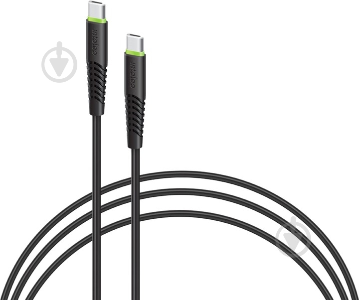 Кабель Intaleo CBFLEXTT0 Type-C to Type-C 60W 0,2 м черный (1283126559495) - фото 1 Кабель Intaleo CBFLEXTT0 Type-C to Type-C 60W 0,2 м черный (1283126559495) - фото 1
