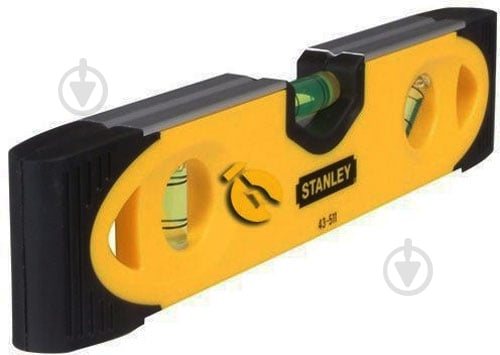 Уровень 23 см Stanley Torpedo Shockproof 0-43-511 - фото 3
