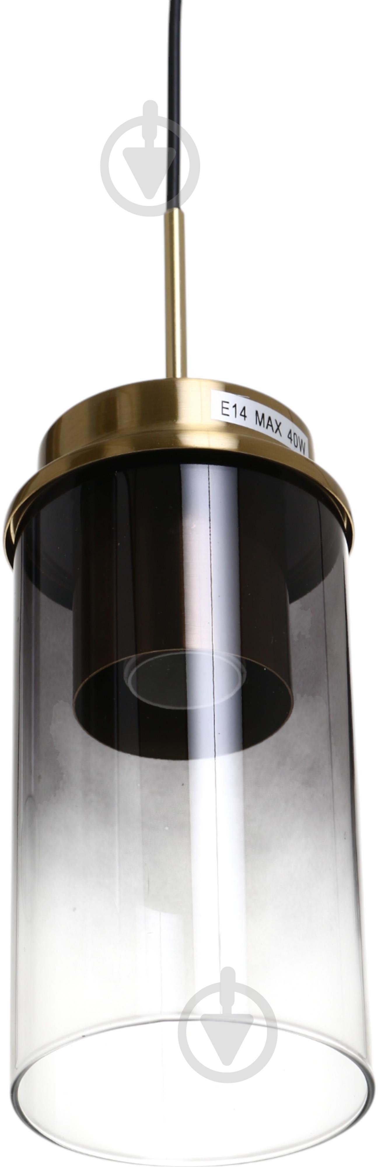 Подвес Sensio Bresta 3x40 Вт /E14 черный/медный LS-74662/3PB-E1440W - фото 3