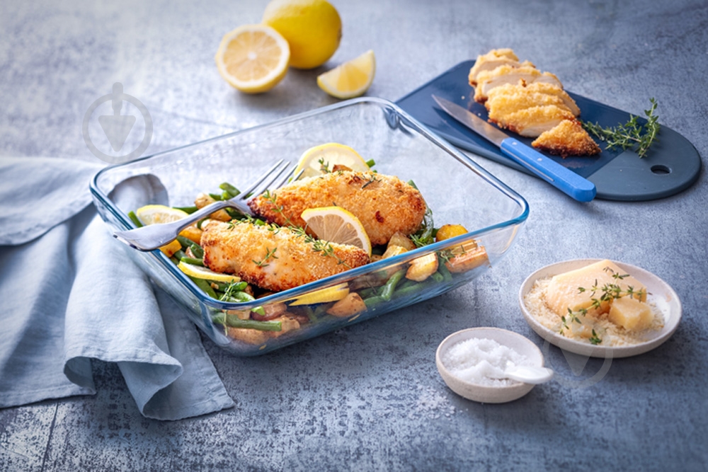 Форма для випікання Pyrex 28х22 см 3,3 л (344P000/3643) - фото 5 Форма для випікання Pyrex 28х22 см 3,3 л (344P000/3643) - фото 5