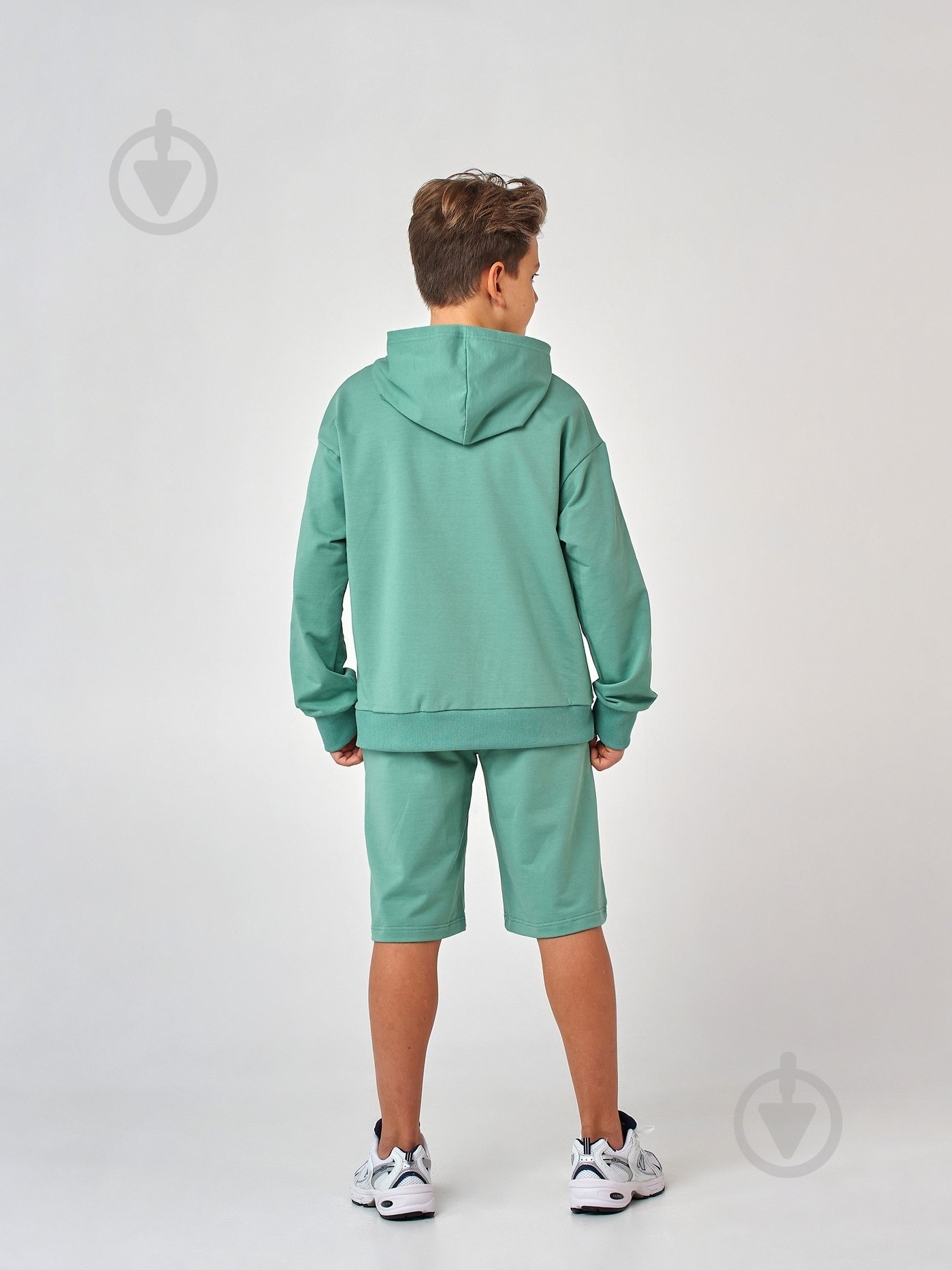 Толстовка для мальчика Smil р.158 6961 зеленый 116625 - фото 2