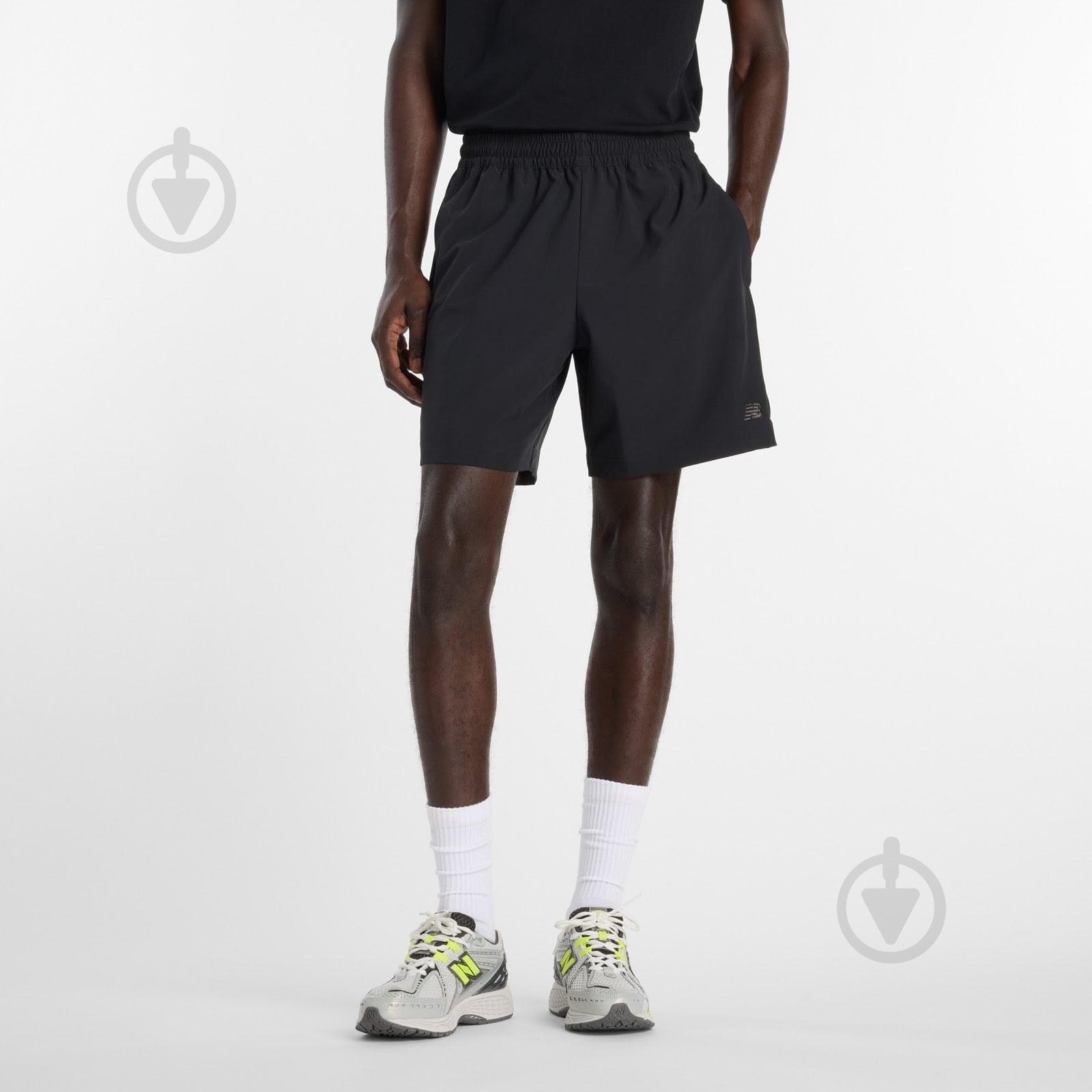 Шорты New Balance MB6174CDBK р. M черный - фото 1