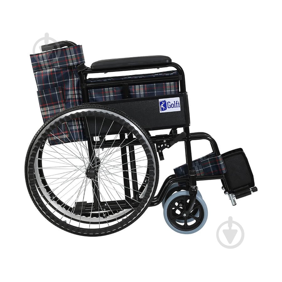 Коляска инвалидная Heaco G100 Golfi-2 Eko NEW без двигателя - фото 2 Коляска инвалидная Heaco G100 Golfi-2 Eko NEW без двигателя - фото 2
