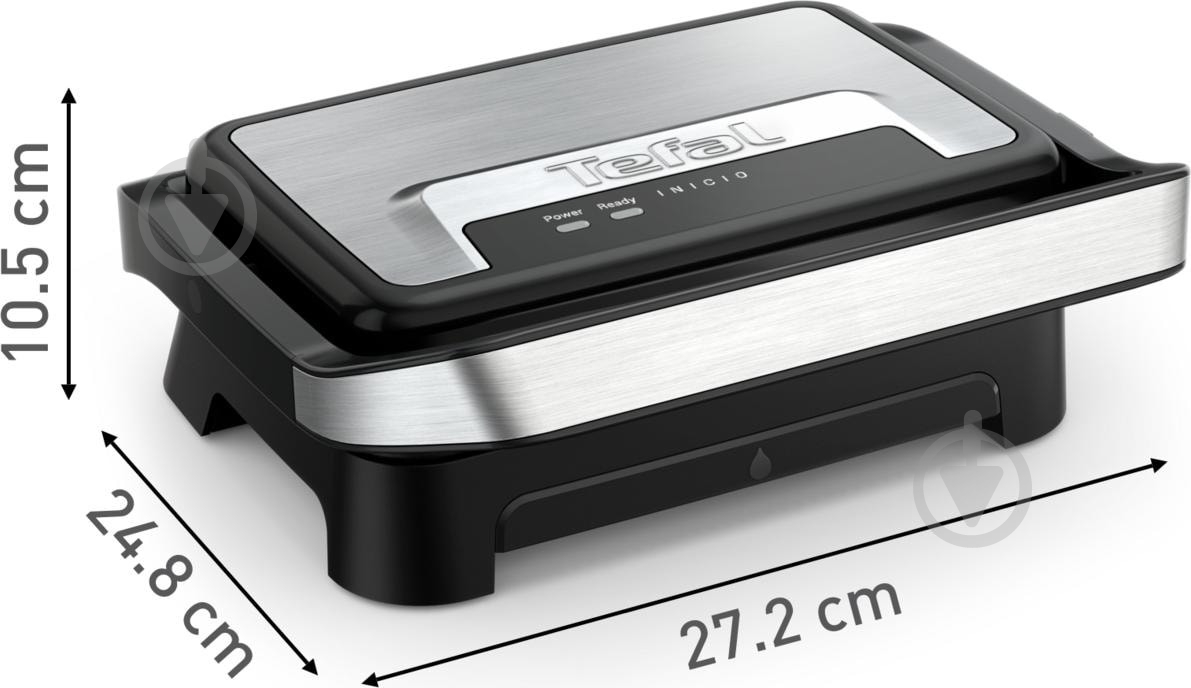ВИТРИНА! Гриль электрический Tefal Inicio Compact GC270D10 - фото 3 ВИТРИНА! Гриль электрический Tefal Inicio Compact GC270D10 - фото 3