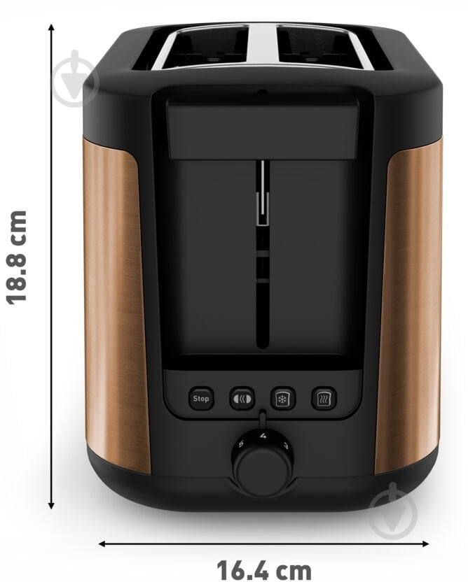ВИТРИНА! Тостер Tefal Coppertinto TT430G10 - фото 2