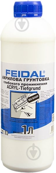 Ґрунтовка глибокопроникна Feidal Acryl-Tiefgrund 1 л - фото 1