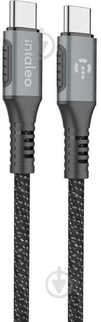 Кабель Intaleo CBGPD60WTT2 Type-C to Type-C 60W 2 м серый (1283126518102) - фото 1 Кабель Intaleo CBGPD60WTT2 Type-C to Type-C 60W 2 м серый (1283126518102) - фото 1