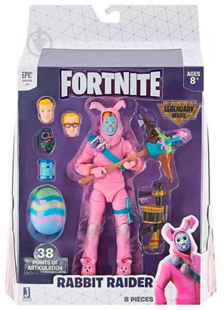 Фигурка Jazwares Fortnite Legendary Series Rabbit Raider, 15 см. (FNT0124) - фото 7