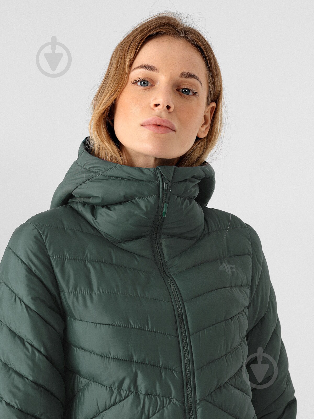 Куртка женское 4F NOSD4-KUDP214A-46S р.L бирюзовое - фото 3 Куртка женское 4F NOSD4-KUDP214A-46S р.L бирюзовое - фото 3