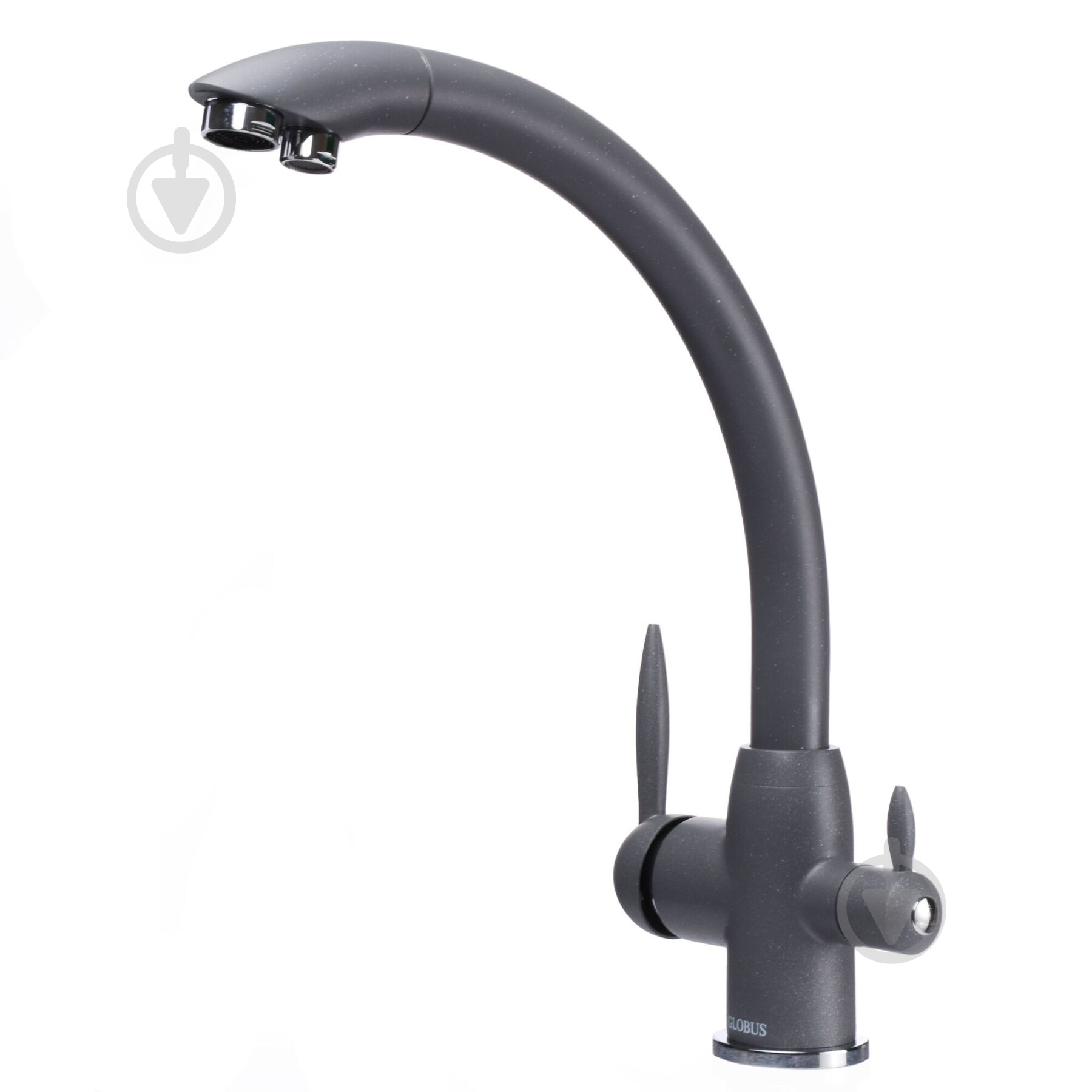 Змішувач для кухні Globus Lux GLLR-0777-3-TITANIUM - фото 1 Змішувач для кухні Globus Lux GLLR-0777-3-TITANIUM - фото 1