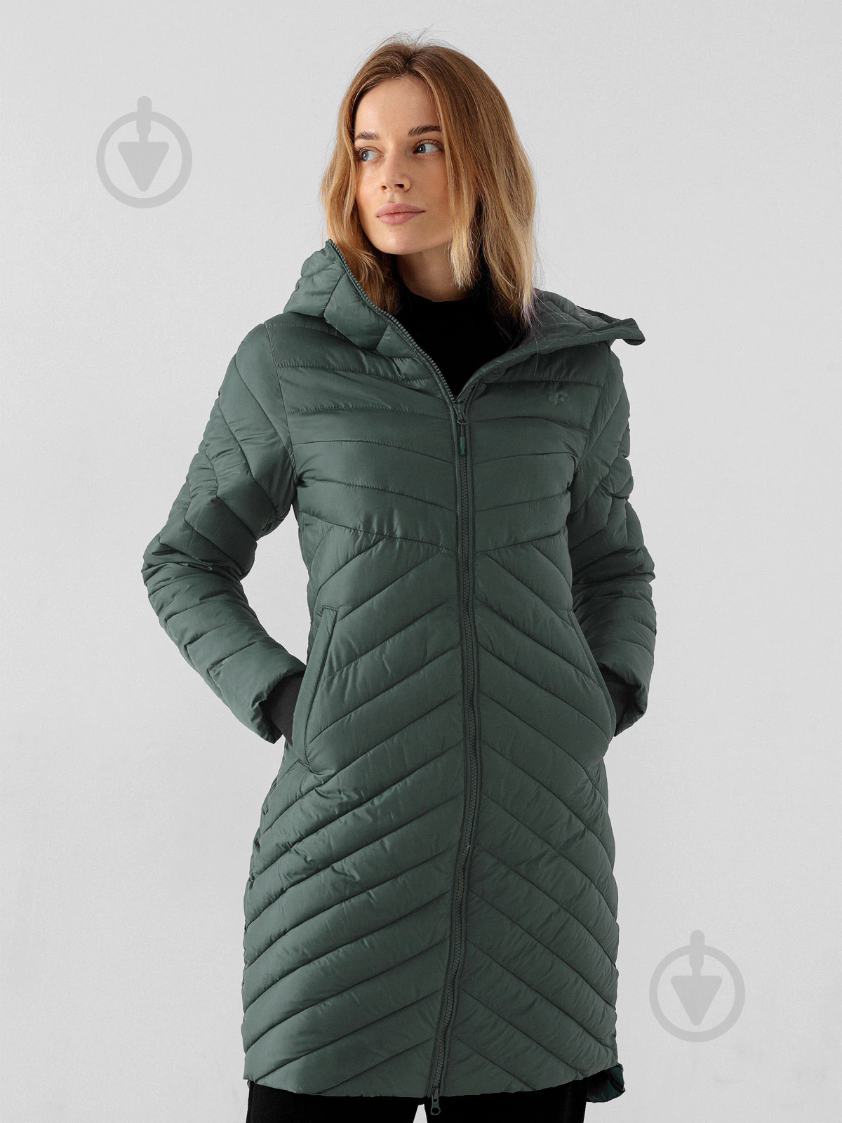 Куртка женское 4F NOSD4-KUDP214A-46S р.2XL бирюзовое - фото 1 Куртка женское 4F NOSD4-KUDP214A-46S р.2XL бирюзовое - фото 1