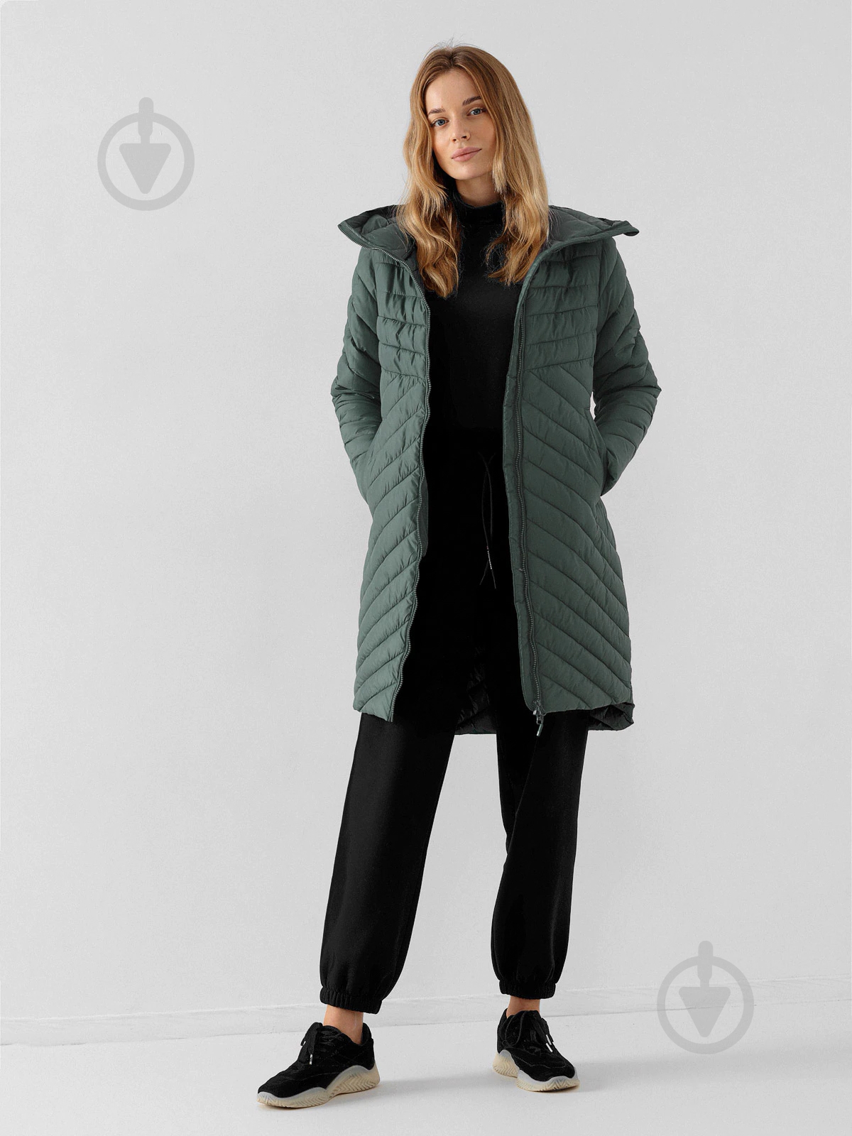 Куртка женское 4F NOSD4-KUDP214A-46S р.2XL бирюзовое - фото 4 Куртка женское 4F NOSD4-KUDP214A-46S р.2XL бирюзовое - фото 4