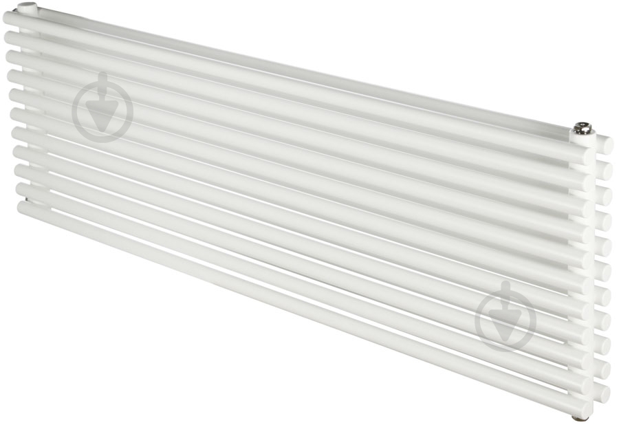 Радіатор сталевий дизайнерський Praktikum 1200x425x79 мм Ral 9016M - фото 2