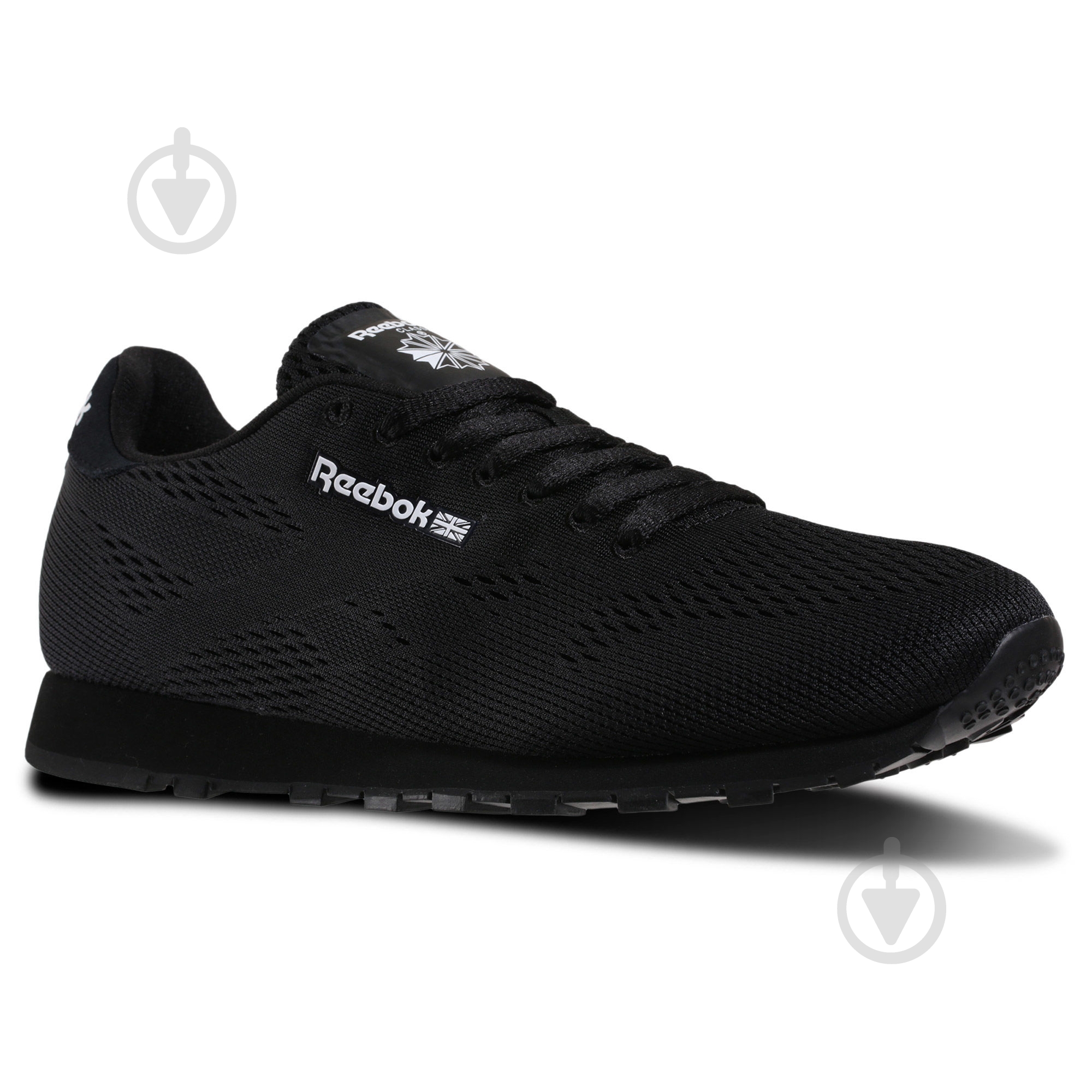 Кроссовки Reebok CL RUNNER TM BS7489 р.44 черный - фото 1
