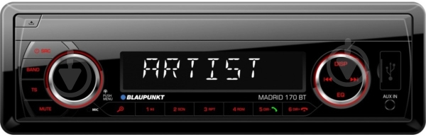Автомагнитола Blaupunkt Madrid 170 BT 00000012866 - фото 1