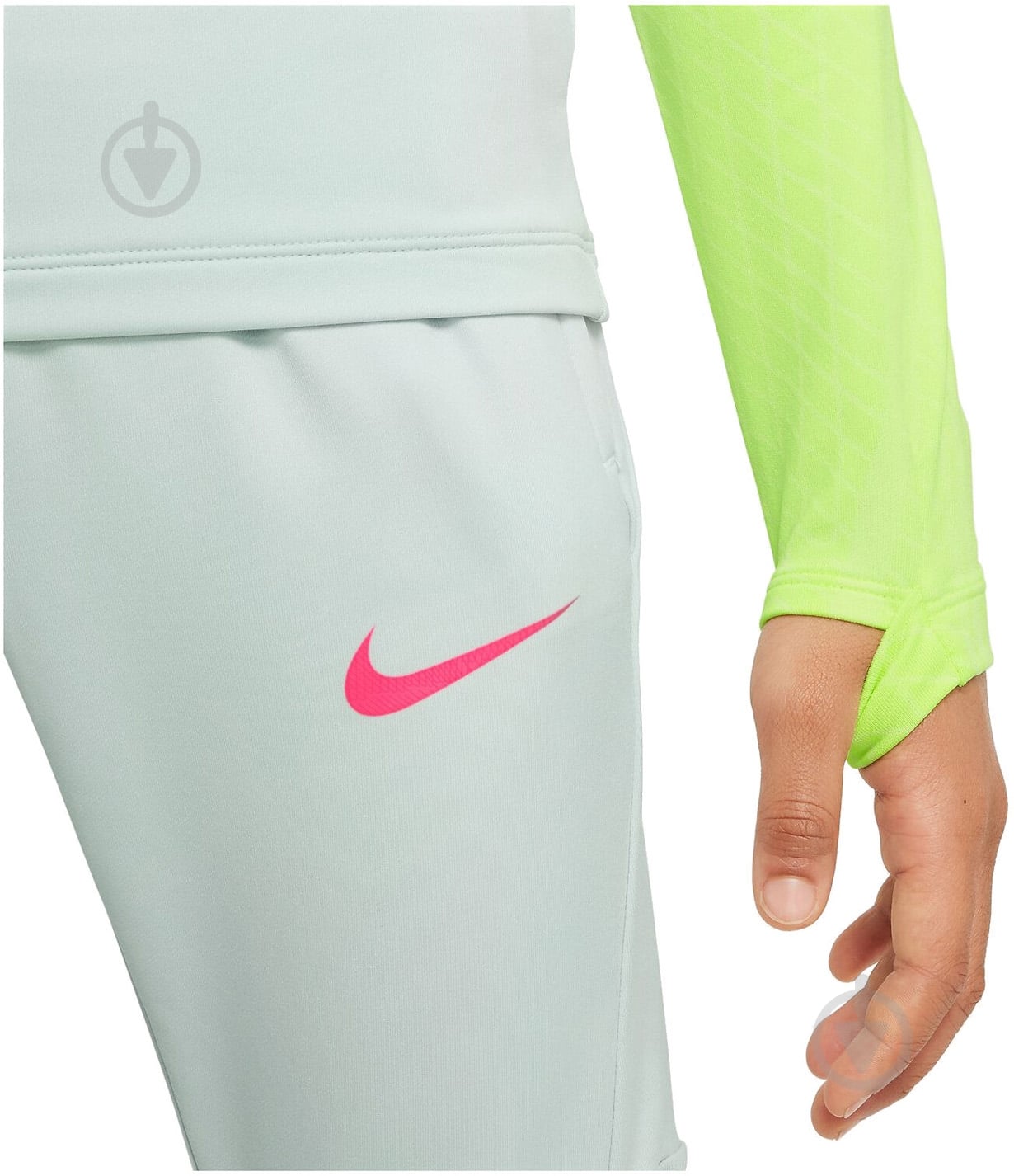 Джемпер Nike Dri-FIT Strike FD0313-043 р.S белый - фото 3 Джемпер Nike Dri-FIT Strike FD0313-043 р.S белый - фото 3