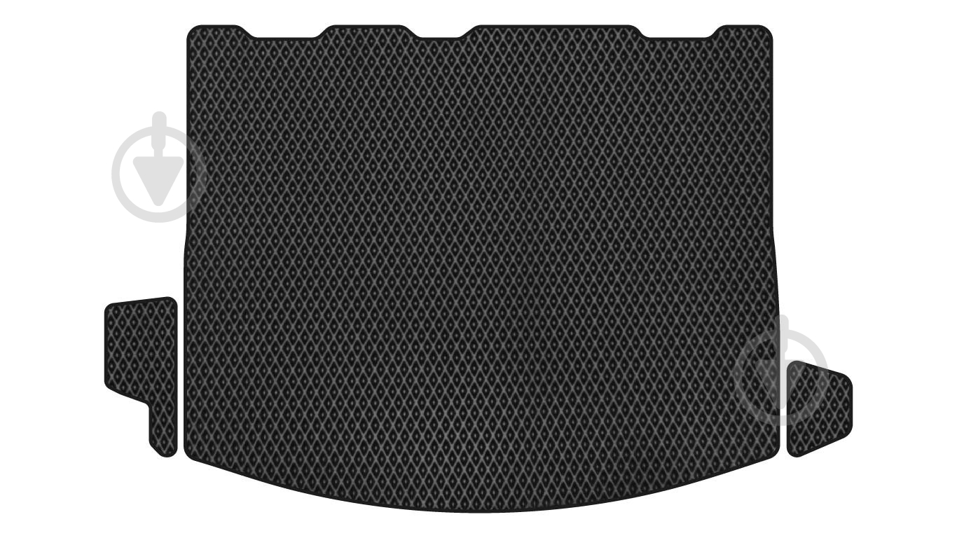 Ковер в багажник EVAtech Ford (FD33027BE3RBB) модельные - фото 1