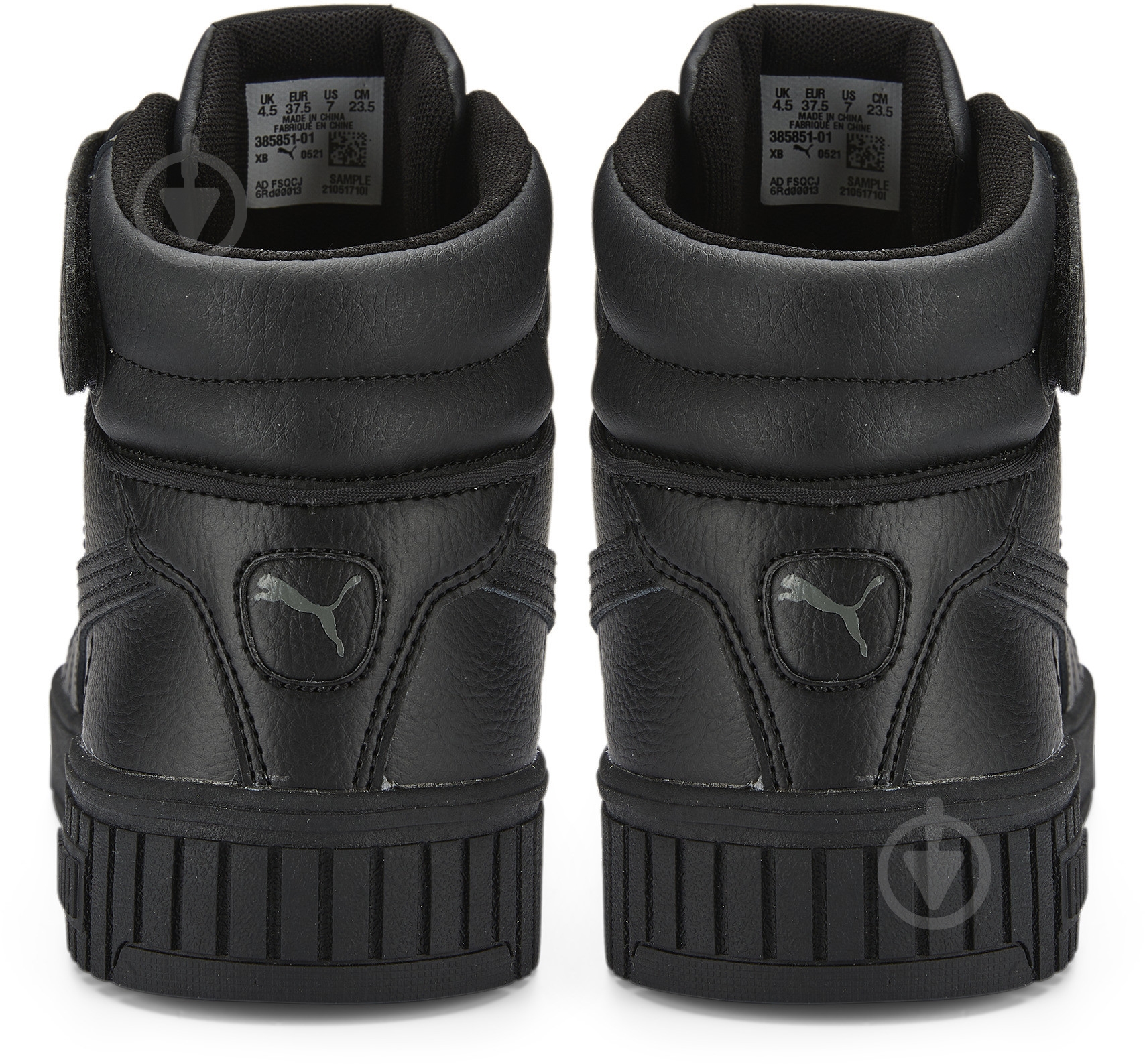 Кросівки жіночі Puma CARINA 2.0 MID 38585101 р.38 чорні - фото 5