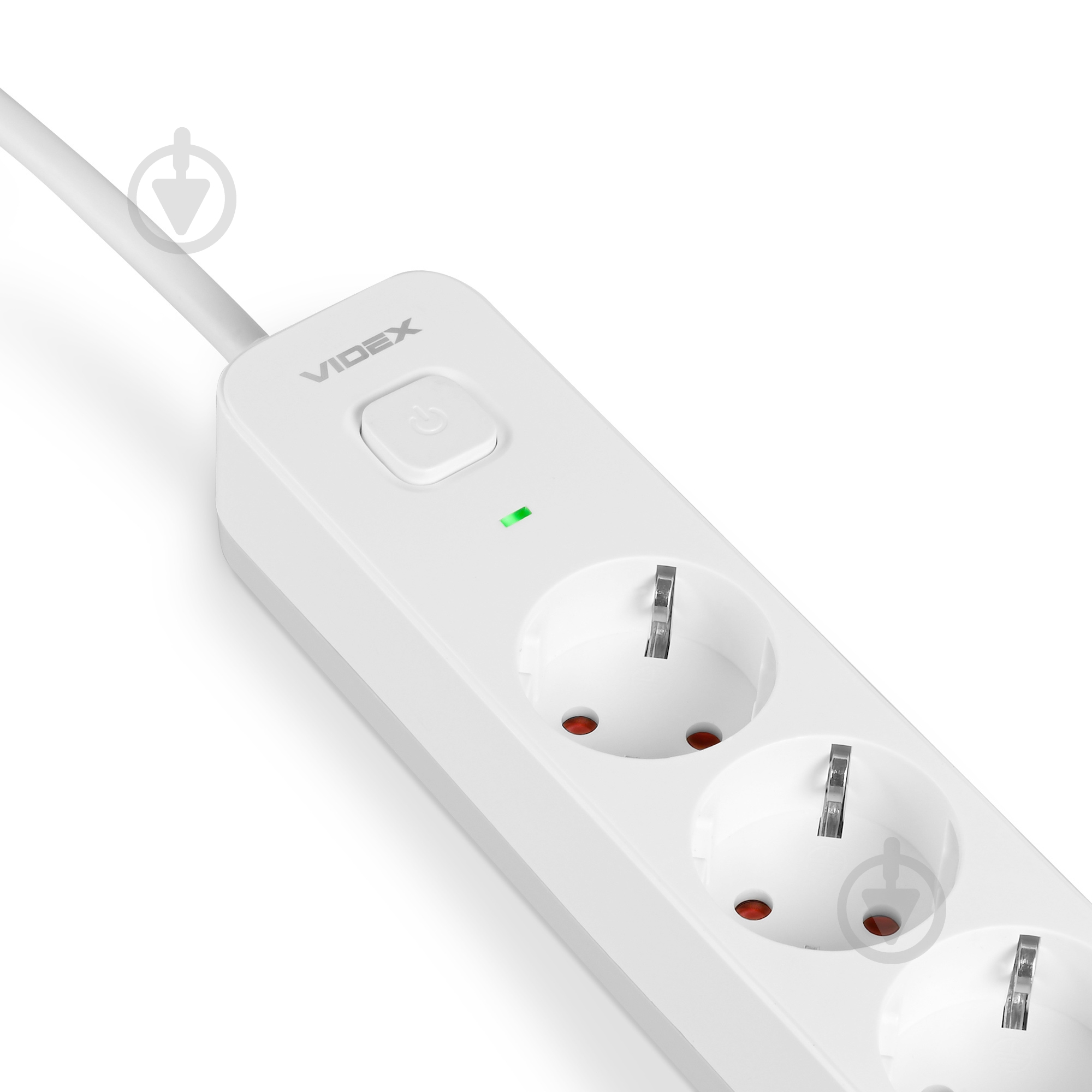 Подовжувач Videx ONCORD з/з 3п 3м (3x1.5мм) з кнопкою White із заземленням 3 гн. чорний 3 м 27685 - фото 3 Подовжувач Videx ONCORD з/з 3п 3м (3x1.5мм) з кнопкою White із заземленням 3 гн. чорний 3 м 27685 - фото 3