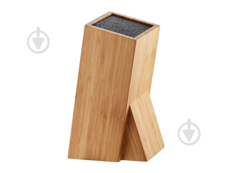 Блок для ножів Ambition LORD 10х10х26 см дерево - фото 1 Блок для ножів Ambition LORD 10х10х26 см дерево - фото 1