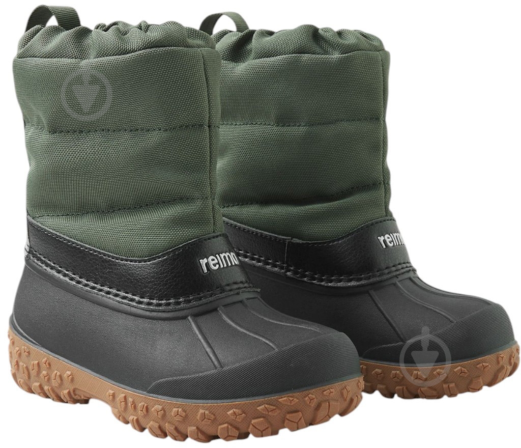 Чоботи зимові дитячі Reima Loskari розмір 31 зелений - фото 1