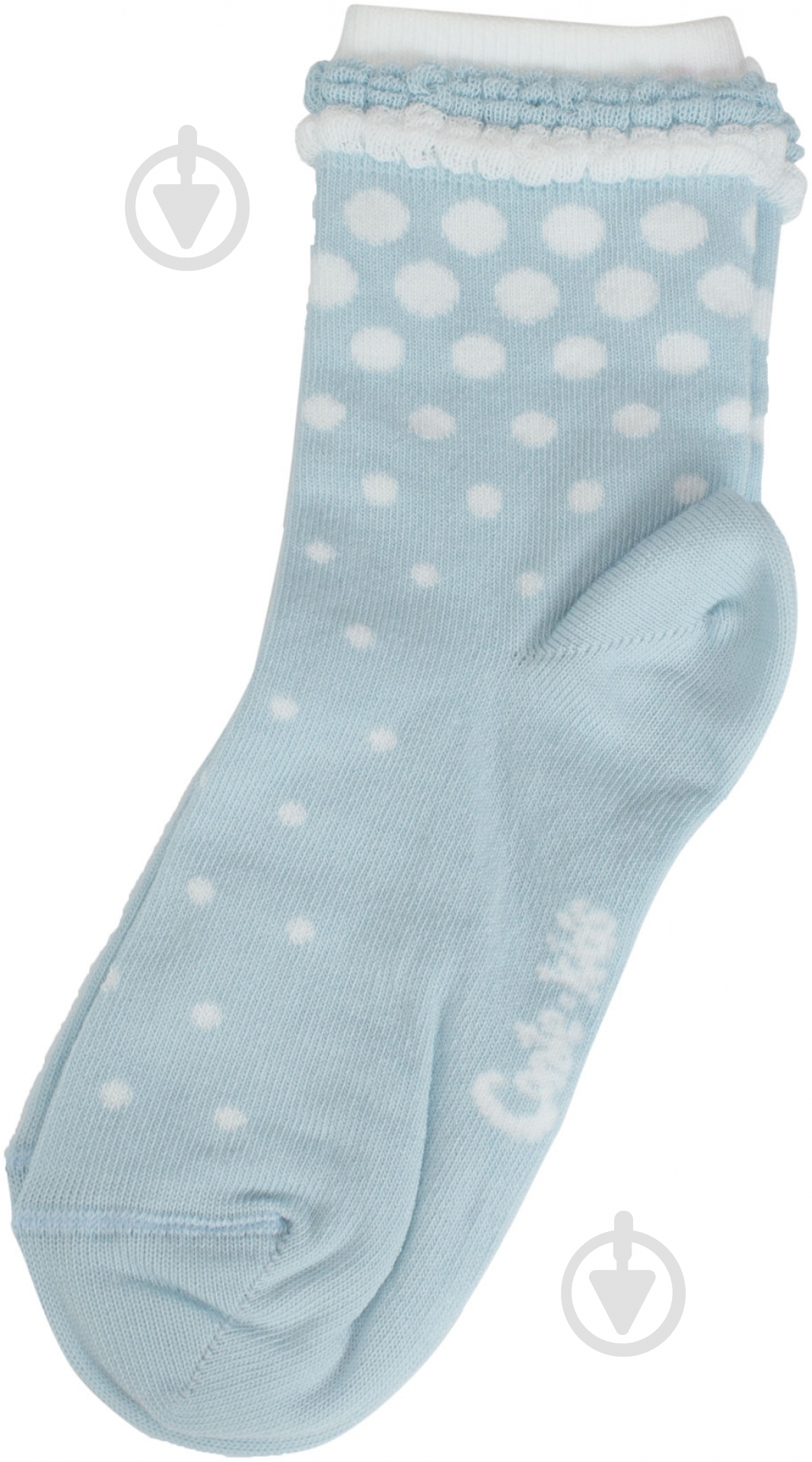 Шкарпетки дитячі для дівчаток Conte-Kids TIP-TOP 192 р.18 світло-блакитний - фото 2