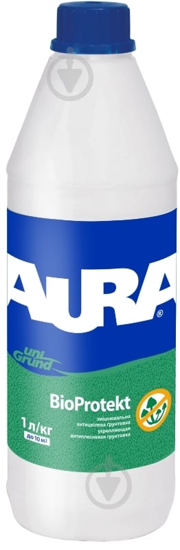 Ґрунтовка фунгіцидна Aura® Unigrund BioProtekt 1 л - фото 1