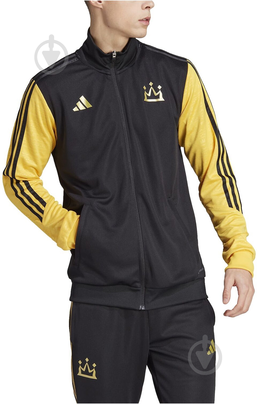 Джемпер Adidas Salah HR8833 р.S черный - фото 2