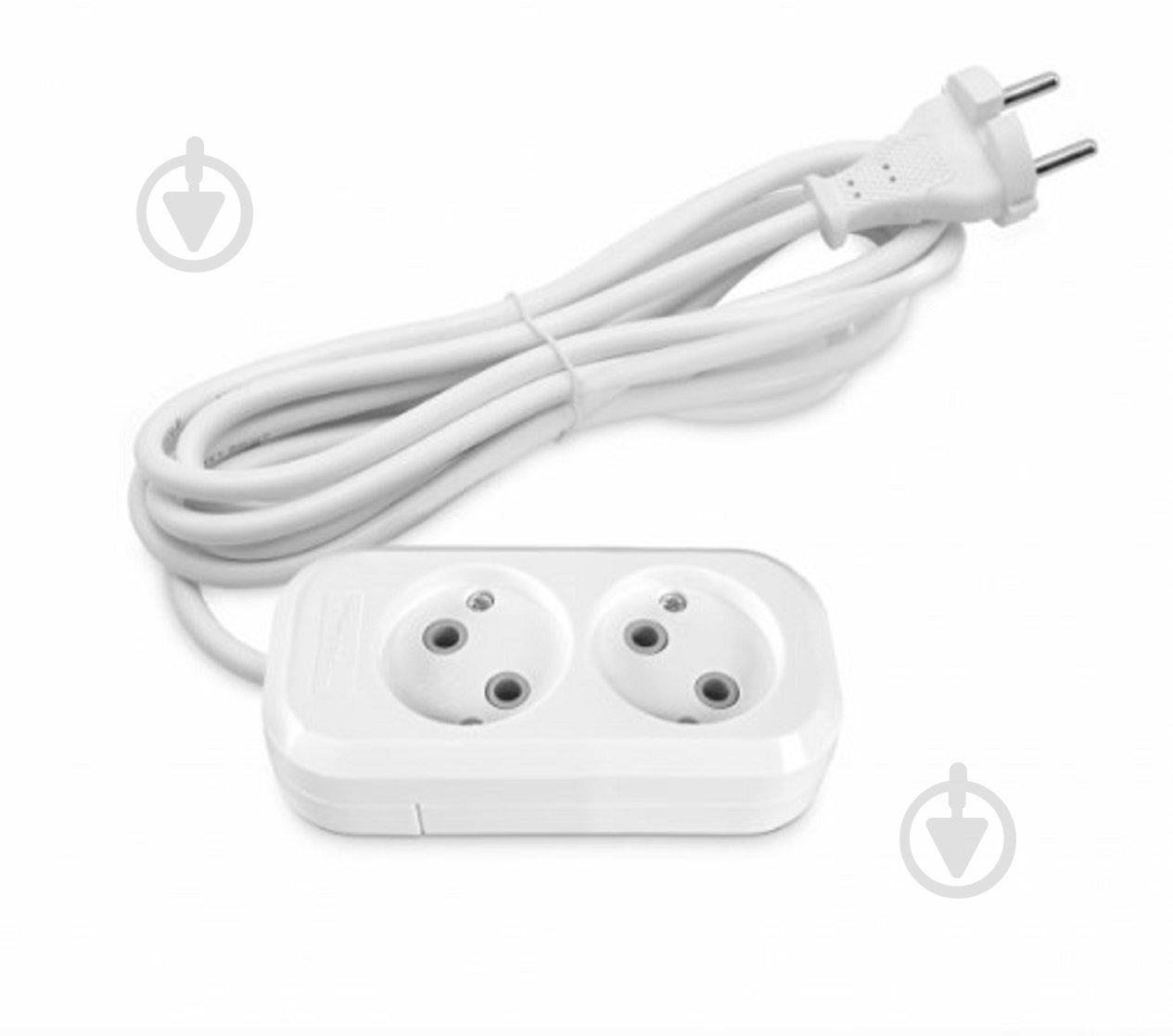 Удлинитель TITANUM STANDARD без заземления 2 гн. белый 3 м 27452 - фото 1 Удлинитель TITANUM STANDARD без заземления 2 гн. белый 3 м 27452 - фото 1