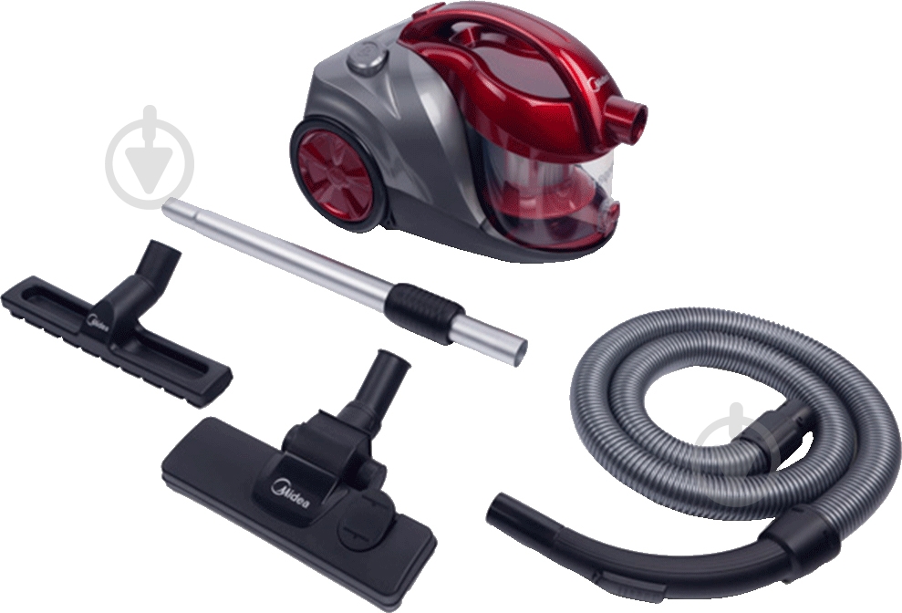 Пылесос Midea VCC43A1 silver - фото 1 Пылесос Midea VCC43A1 silver - фото 1