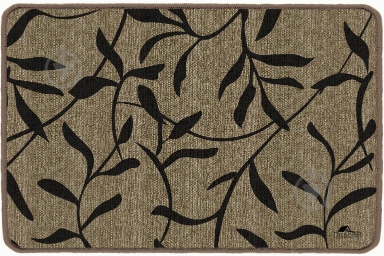 Коврик Dariana Лен 45x75 см ветка - фото 1