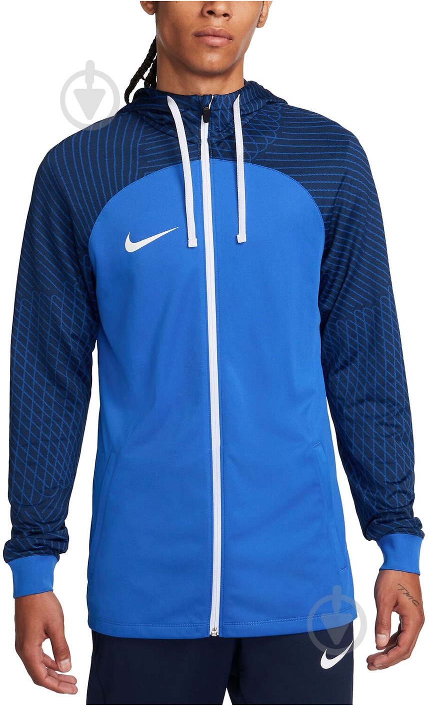 Джемпер Nike Dri-FIT Strike DR2571-463 р.XL синий - фото 1 Джемпер Nike Dri-FIT Strike DR2571-463 р.XL синий - фото 1
