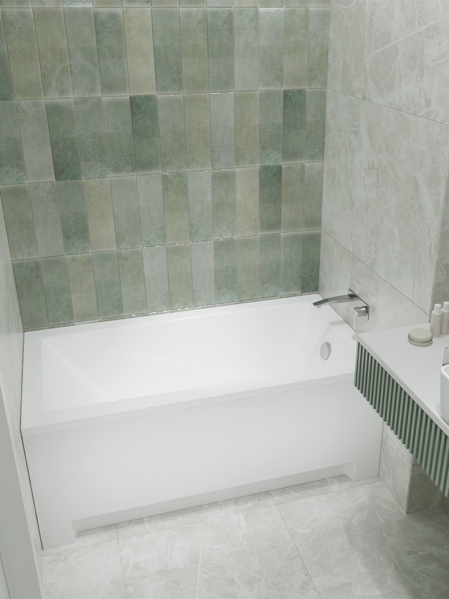 Ванна акриловая Helmken Rivana 2DT4665972 129,5х69,5 см комплект 3 в 1 - фото 8 Ванна акриловая Helmken Rivana 2DT4665972 129,5х69,5 см комплект 3 в 1 - фото 8