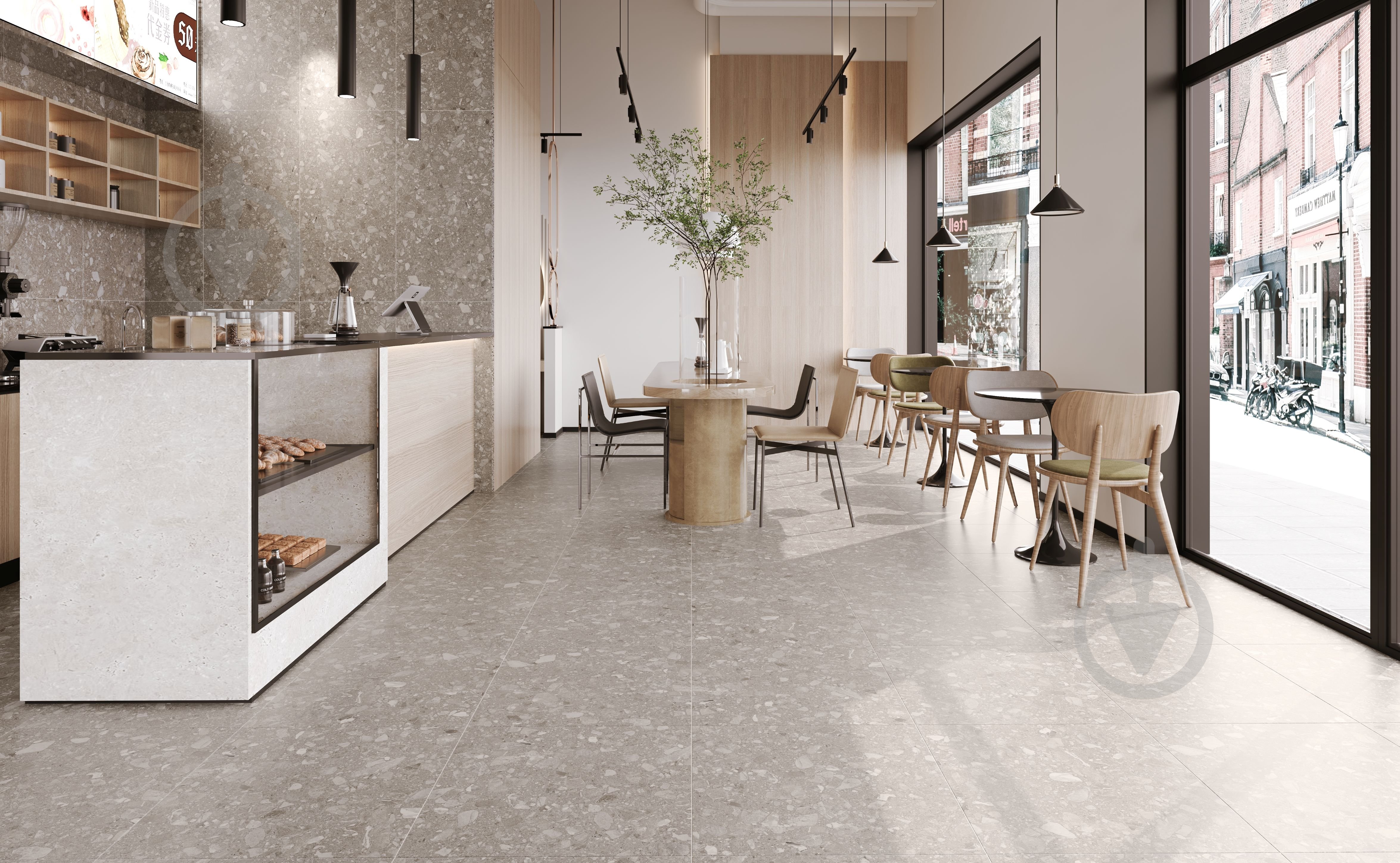 Плитка Terra Anthracite F P R Mat 60х120 см (2 сорт) - фото 5 Плитка Terra Anthracite F P R Mat 60х120 см (2 сорт) - фото 5