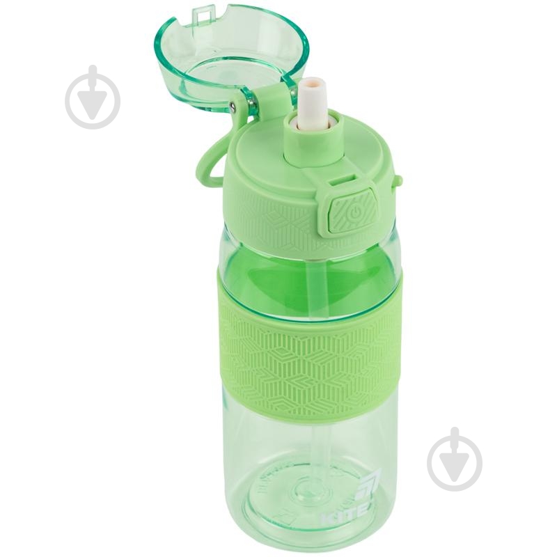 Бутылка для воды KITE 600 мл зеленая K26-1201-3 - фото 5