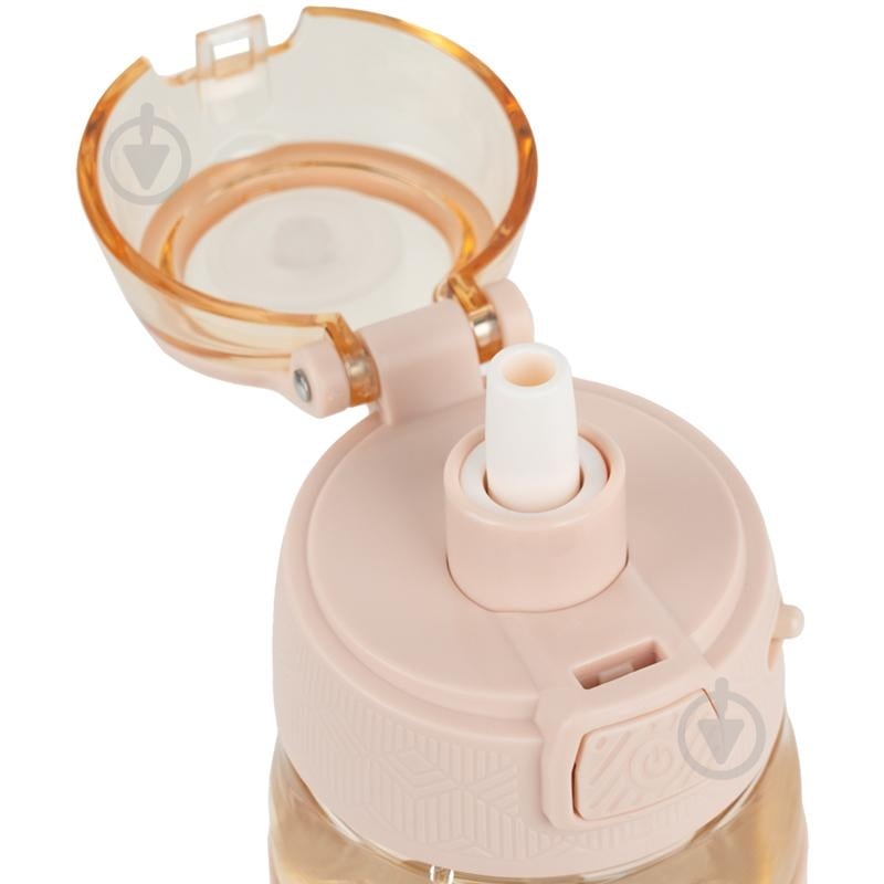Бутылка для воды KITE 600 мл бежевая K26-1201-2 - фото 4 Бутылка для воды KITE 600 мл бежевая K26-1201-2 - фото 4