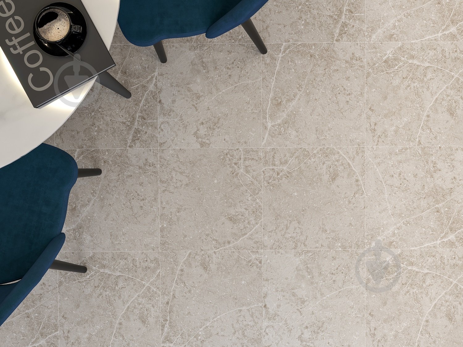 Плитка Golden Tile Rockstone beige matte RS1800 40x40 см - фото 2