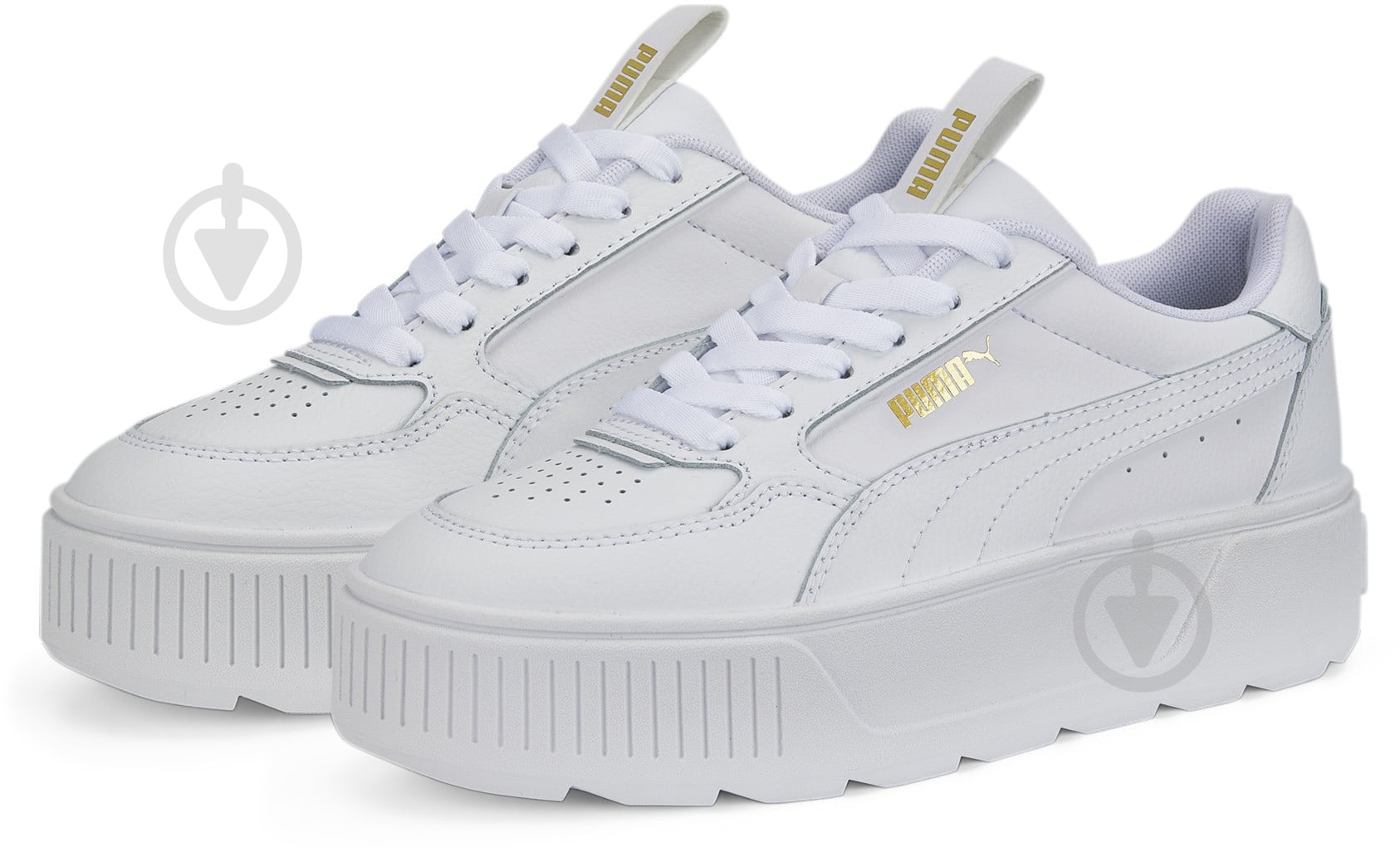 Кроссовки женские демисезонные Puma KARMEN REBELLE 38721201 р.37 белые - фото 3